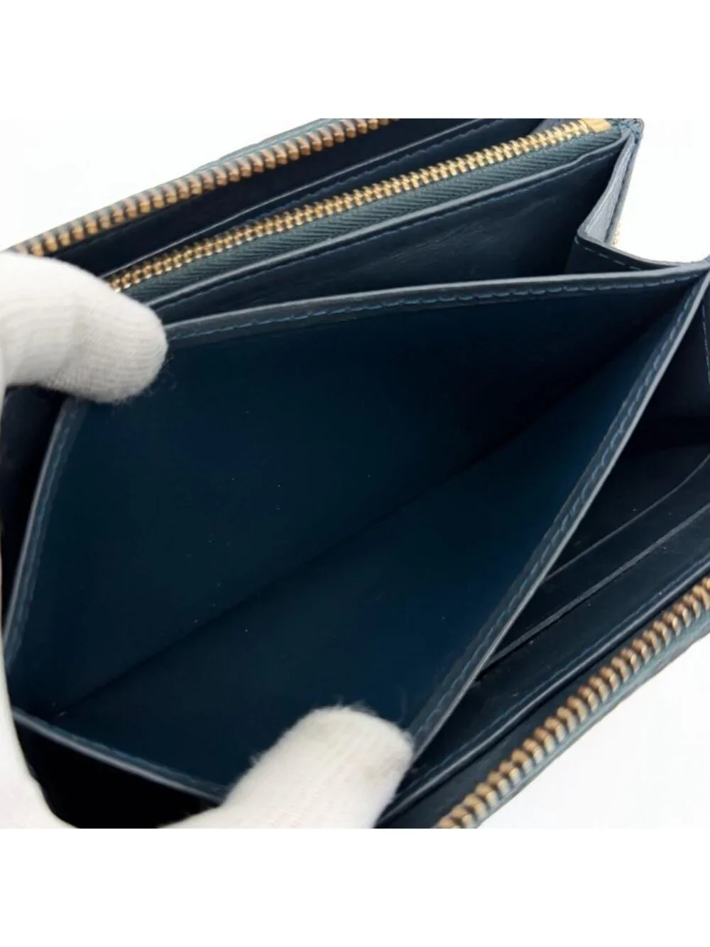 Louis Vuitton Zippy Wallet Vernis Green Monogram